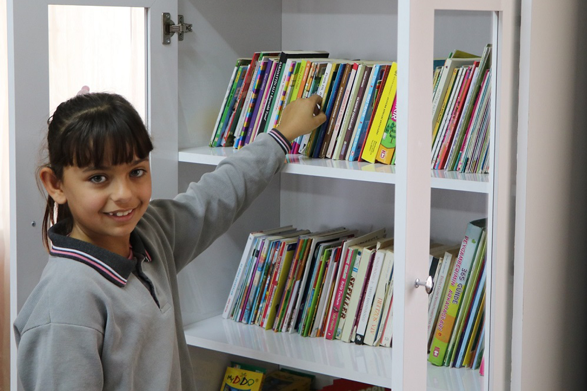 Aydem Classroom Bookshelf is Ready Aydem Classroom Bookshelf is Ready